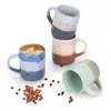 Mugs Cutiset 15 Ounce Ceramic Lava Unique Glazed Microwave Safe And Oven Coffee Mug Set Of 4 Multicolor