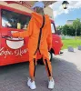 2 pièces ensembles femmes tenue survêtement dos fermeture éclair sweats à capuche deux pièces pantalons ensembles traf 2023 automne vêtements d'hiver streetwear joggers 70vJ #