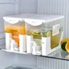 Su Şişeleri 3.5L İçecek Dispenser Sızdır Gözden Geçirmez İçecek Buzdolabı Partileri İçin Türlü Suyu Limonata ile Günlük Kullanım