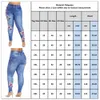 Femme Hiver Belle Fr Faux Denim Jeans Pantalons Dames Skinny Poches Pantalons Haute Qualité Vêtements Plus Taille L-6XL 2023 g1ZN #