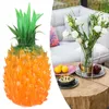 Decorative Flowers Home Foods Decor Artificial Pineapple Decoration Showcase Party Adornment Ornament Fake Kitchen Plastic Display