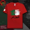 Męskie koszule THINTEGO TROD ALGERIA FLAGA Koszulka Mężczyźni Zabawny grunge algierski kraj krajowy T-shirt Team Tshirt Camisas