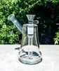 5.5" Thick Hammer Glass Bubbler Bong Carb Hole Premium Quality Water Pipe Hookah