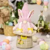 Party -Dekoration festliche Puppe Spring Ostern gesichtsloser Gnom Eier Karotten Ornament Kinder Geschenkgeschenke