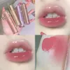 Ice tea mirror lip glass lip gloss waterproof transparent jelly liquid lipstick female beauty makeup lipstick 240313