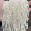 Pietre preziose sciolte 2 3 4mm Bianco naturale Madreperla Perline Conchiglie Conchiglie rotonde per creazione di gioielli Accessori per collane fai da te