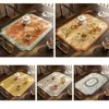 Tapetes de mesa con varios patrones, tapete de drenaje de gran tamaño, vajilla de estilo fantasía, almohadilla de secado de platos plegable lavable