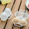 Butelki do przechowywania Porodowe pudełko na jajka plastikowe 2 siatka specjalne taca piknikowe pudełka z grillem