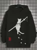 Heren Hoodies Sweatshirts Heren Hoodie Oversized Mode Print Kat Casual Lente Lange Mouw Hoodie Sweatshirt Top Mannelijke Hoodie Voor Herenkleding S-5XL 24328