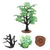 Fiori decorativi Acero Modello Scrivania Albero Decor Micro Paesaggio Giardino Ornamento Desgn Pianta ornamentale a forma di