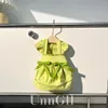 Vêtements pour chiens coréens couleur douce vêtements pour animaux de compagnie printemps rose bleu vert chiot vêtements mignon arc fronde robe de princesse pour petit moyen