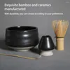 Teegeschirr-Sets, 4-teiliges Set, japanischer Grüntee-Schneebesen, stilvolles Dessert-Shop-Löffel-Werkzeug