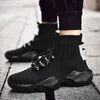 Casual Schoenen Sokken Sneakers Heren Gebreid Bovenwerk Ademende Sport Sok Laarzen Mans Hoge Top Hardlopen Voor Zapatillas De Deporte