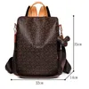 Zaino Stile Borse a tracolla Moda Rivetto Zaini firmati Donna Borsa multifunzionale antifurto Ragazze adolescenti Piccola scuola Mochila 2023 Nuovo H240328