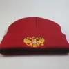 Popolare russo RUSSIA Emblema ricamato pullover lavorato a maglia cappello caldo autunno/inverno per uomini e donne