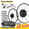 Cykel Hailong Battery Ebike Kit 48V 350W 2000W Brushless Hub Motor Wheel 48V 13AH 16Ah Ebike Motor Kit med Battery Cykling MTB -delar