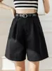 Taille haute Shorts décontractés femmes nouveauté 2022 été Style coréen Streetwear tout-match dames pantalons courts sur mesure W1104 B70T #