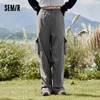 semir Casual Pants Women Workwear Wide Leg Pants Trendy Cool Versatile 2023 Winter New Trendy Drawstring Parachute Pants l4Rd#