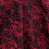 Tecido bom dk vinho rosa em relevo jacquard denim algodão tecido sarja denim material de costura diy vestido/roupas/cheongsam
