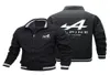 Men039s Trench Coats Alpine F1 Team printemps et automne veste à glissière Men39s poche vêtements de sport décontractés extérieur Cardigan8597472