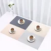 Masa Paspasları Anti-Scald Placemats Minimal Uzay Yağı geçirmez çift taraflı placemat Ev için kolay ısı yalıtım mat