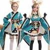 販売前のゲームGenshin Impact Miss Hina/ Gorou Doujin Cospume Costume Maid Uniform Cosplay Hina Cute Dr and Wig 35vq＃