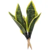 Decoratieve bloemen 2 stuks Grace Kunstmatige Tijger Kantoor Decor Fake Sansevieria Plant Leaf Tomorrow Indoor Snake