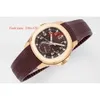 40.8mm وقت العودة 9015 ساعات PP5164 الرجال GR 5164 ميكانيكية شفافة AAAA الرياضية التلقائية ZF Watch Watches Zone 560 Montredeluxe