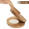 Baking Tools Wooden Dough Presser Chapati Dumpling Wrapper Rotary Pastry