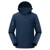 Giacca da uomo in pile autunno inverno 2022 Fodera staccabile Abbigliamento da alpinismo Giacca a vento impermeabile Cappotto Techwear a6rN #