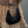 Sacs à bandoulière Vintage pour femmes, sac sous les bras polyvalent avec fermeture éclair, sacoche souple décontractée, tendance, fille élégante