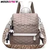 Borse a tracolla stile zaino Zaino scozzese di moda Borsa antifurto da donna in tela Nuova scuola per ragazze adolescenti Backapck Donna H240328