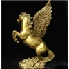 Sztuka i rzemiosło Chińskie feng shui brązowy mosiężny Lucky Wealth Fly Zodiac Year Statue 5725183 Drop dostawa Home Garden Arts, Dhzgm