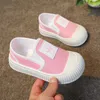 Barn sneakers canvas casual småbarnskor springa barn ungdom baby sportskor vår höst pojkar flickor barn skon storlek 22-33 c1ef#