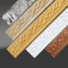 Stickers 10m/Roll Self Adhesive 3d Wall Trim Line Skirting Border Waterproof Baseboard Wallpaper Sticker For Living Room Home Decoration