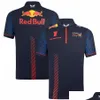 Homens camisetas Esporte Carro Equipe Fãs Tmens 2024 F1 Mens Camisetas Driver Max Verstappen Sportswear Homens e Mulheres com Lazer Verão Shor Otfjg