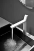 Robinets d'évier de salle de bains, robinet en laiton haut/bas, lavabo d'eau froide, Design de mode, qualité supérieure, Chrome noir blanc or brossé