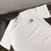 夏のデザイナーTシャツメンTシャツソリッドカラーラグジュアリーショートスリーブシャツファッション刺繍メンズレディースグラフィックティー