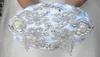 2020 New Fashion Avorio Bianco Bouquet da sposa da sposa Perle Perline Spilla Damigella d'onore Bouquet da sposa colorati artificiali5493412