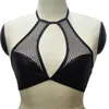 BH's Sets Damesondergoed Kunstleer Band Sexy Lingerie Tweedelige outfits Dames erotische Intimo Donna