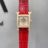 Projektant HEURE WATM FOR WOMEN 26 MM T0P Jakość z pudełkowym kwarcowym ruchem Panie Watch Oficjalne reprodukcje Diamentowy kryształowy Vintage Znakomity prezent 003a