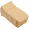 Retire recipientes 100 peças saco de sementes opcional envelopes planos papel kraft portátil bolsas de reprodução de jardim