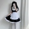 plus Size Maid Cosplay All Night Cosplay Preto e Branco Maidservant Attire Personagens de Anime Elegante Lolita Dr 5Piece Disfraz z11f #