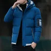 pufferjacka män tjocka varma vinterjackor huva kappa män Cott Padded Jacket 5xl Fi Casual Clothing 2024 Streetwear Y5TX#