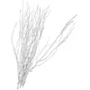 Decorative Flowers 10 Pcs Artificial Plants 50 Cm Dried Twigs For Crafts Stems Vase Tree Branches Decorate Wood White Sticks Vases Tall