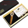 Women's Watch Set Pearl Earring Set Writer Watches Earrings