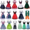 halen Beer Festival Maid Dr Cosplay Costume Woman Holiday Party Vintage Stage Performance Floral Print Fi Clothes 00Pk#