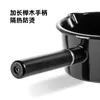 Blackdog outdoor high temperature resistant, not easy to stick or paste enamel milk pot with large capacity