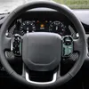 Pás de mudança de volante de carro em fibra de carbono ABS para Land Rover Range Rover Sport Evoque Discovery5 Velar