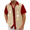Vintage skjorta för män casual cott linne fast färg Kort ärmskjortor Löst skjortor Vintage Clothes Cardigan Dropship V6DD#
